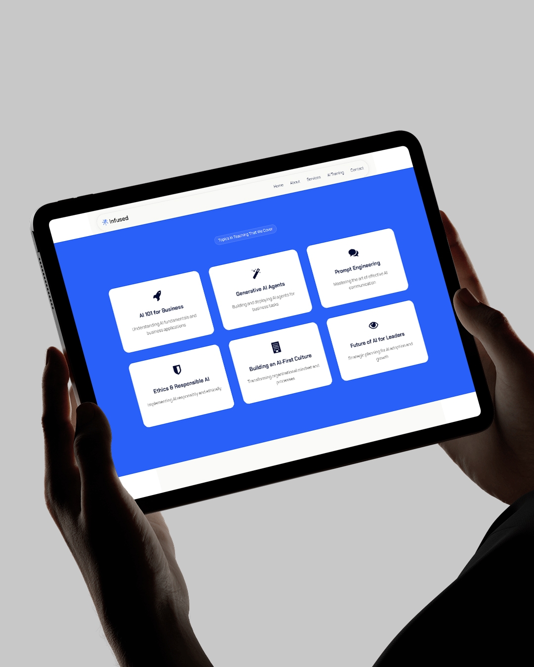 Infused — AI Agents & Automation Agency Website media