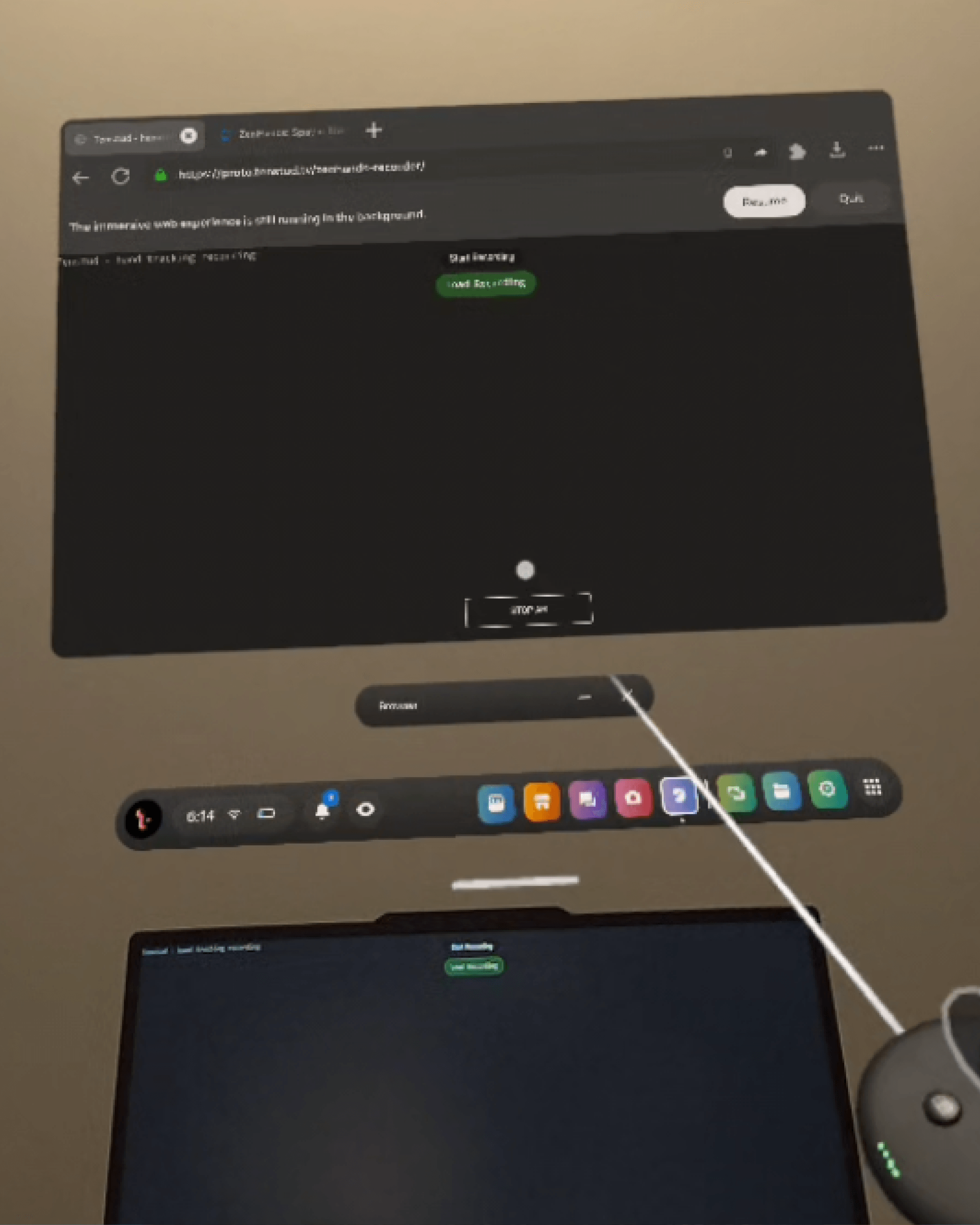 WebXR Spatial Therapy Experience "ZenHands" media
