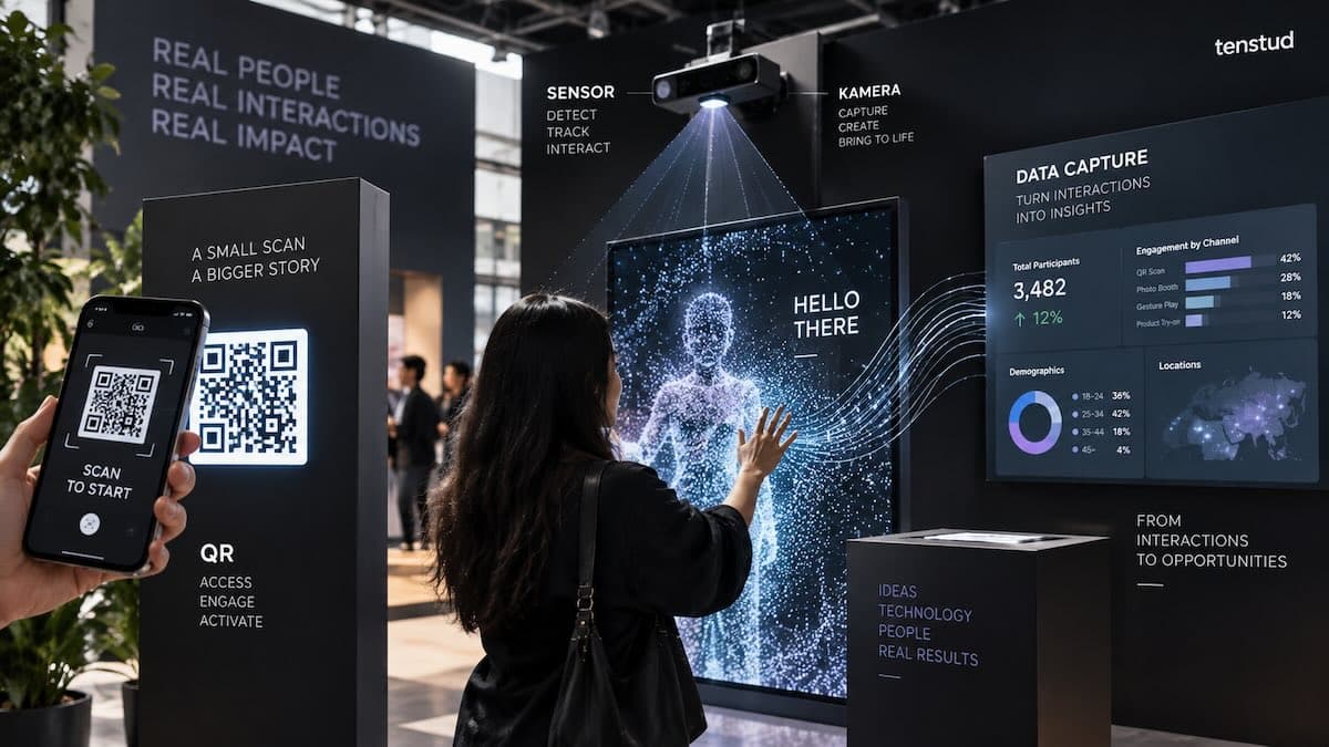 Ilustrasi Teknologi Brand Activation: Memilih QR, Sensor, atau Kamera