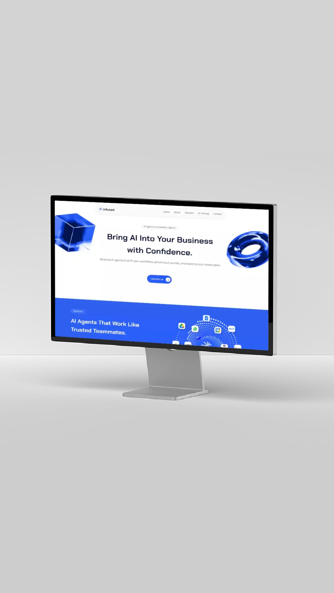 Infused — AI Agents & Automation Agency Website