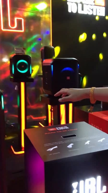 JBL Interactive Hand-Tracking Music Installation