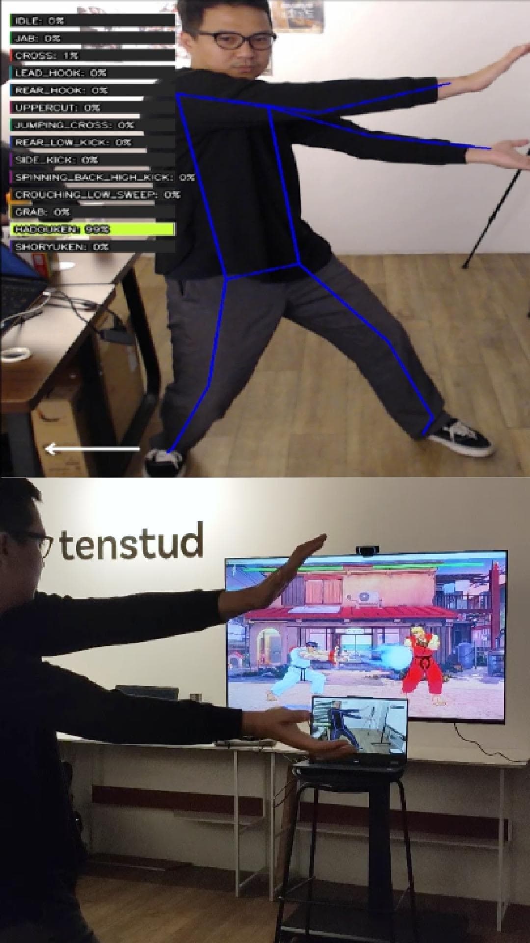 Motion-Controlled Street Fighter