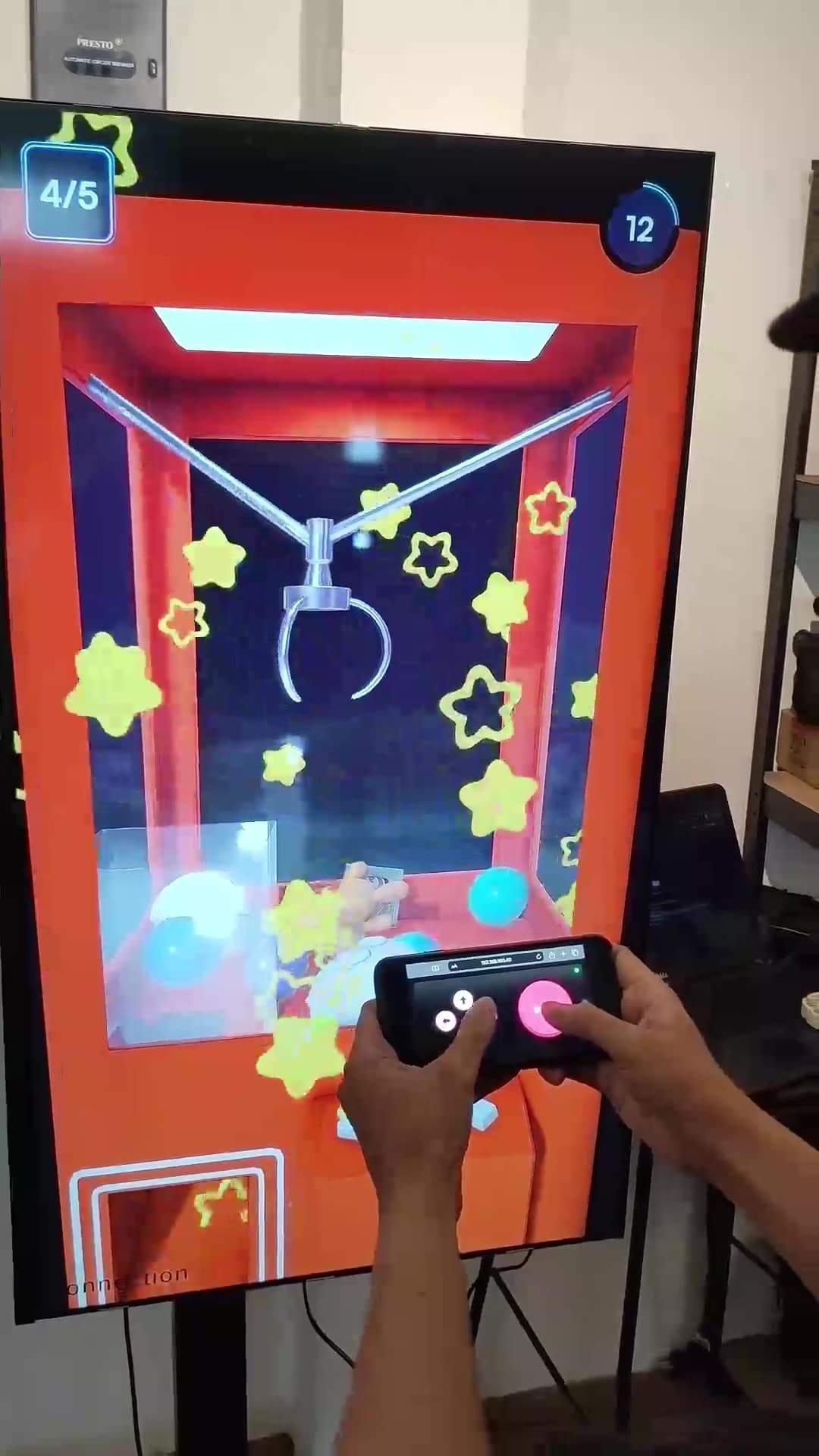 Digital Claw Machine Game