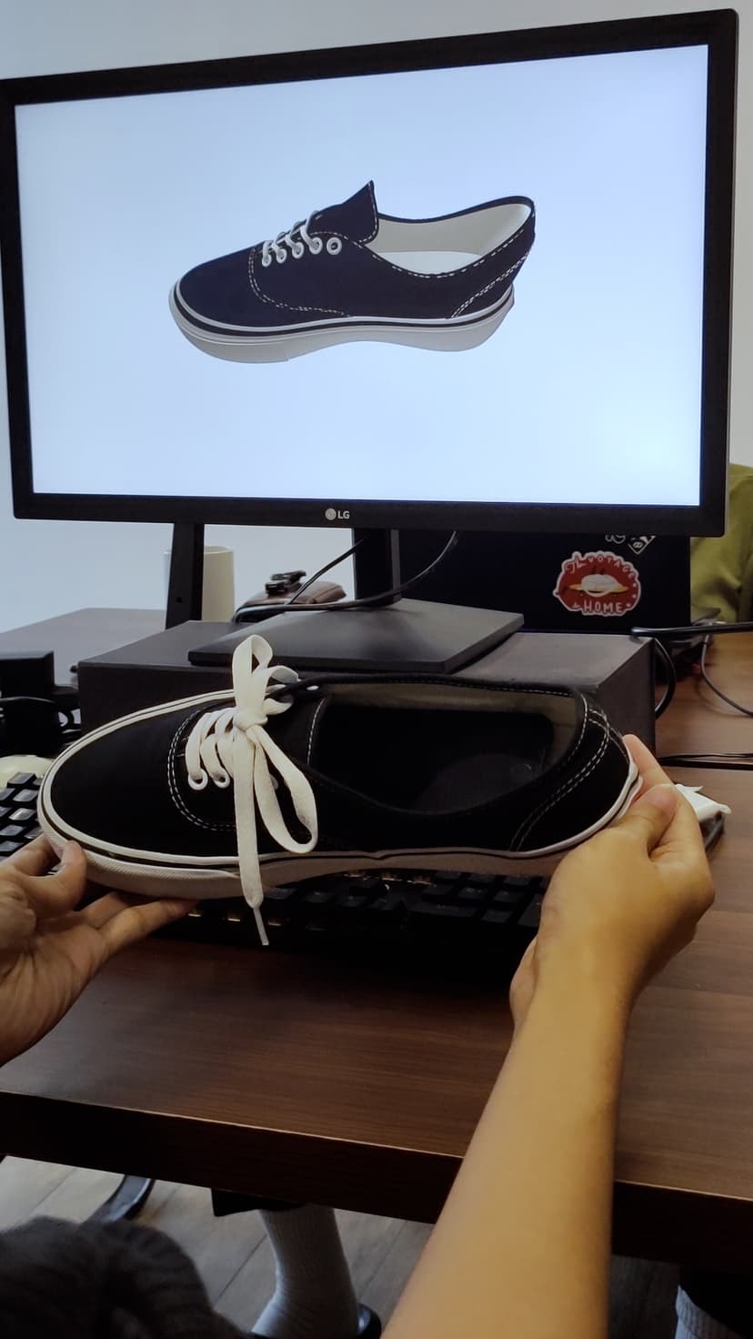 Realtime 3D Sneaker