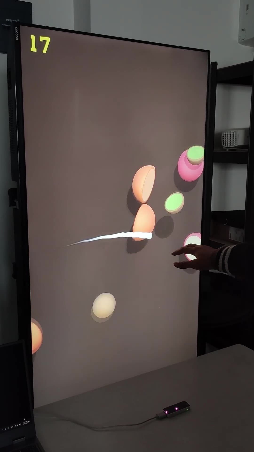Interactive Fruit Slice