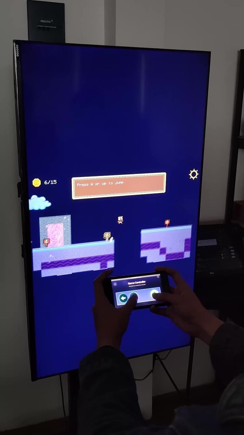Interactive Mobile Player Game