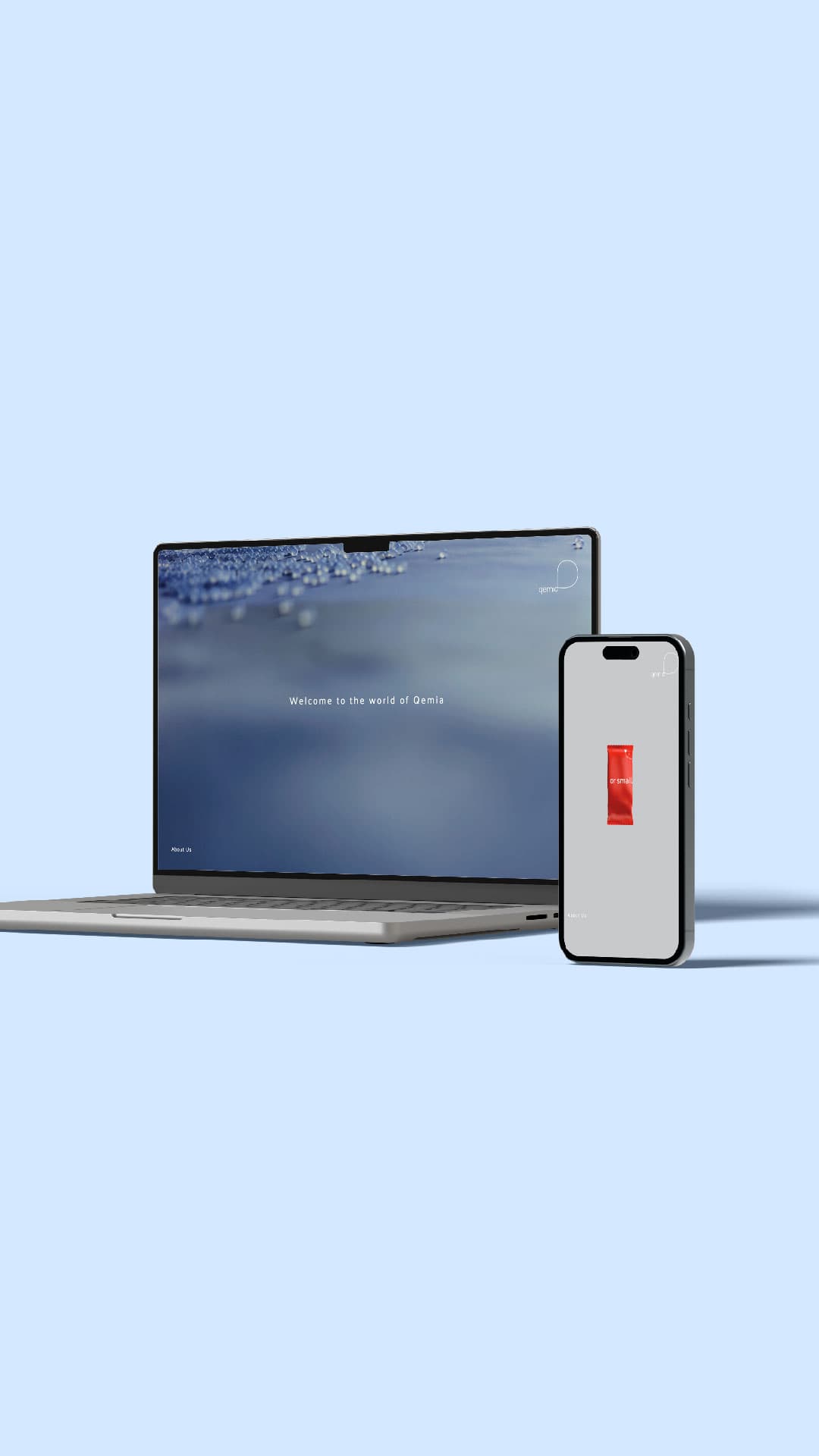 Qemia Website Development